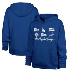 Los Angeles Dodgers '47 Women's Bow & Banners Naomi Hoodie - Royal - 47 brand Sale
