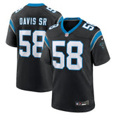 Nike Thomas Davis Sr. Carolina Panthers Team Retired Game Jersey Black