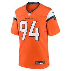 Nike DeMarcus Ware Denver Broncos Team Retired Game Jersey Orange