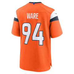 Nike DeMarcus Ware Denver Broncos Team Retired Game Jersey Orange
