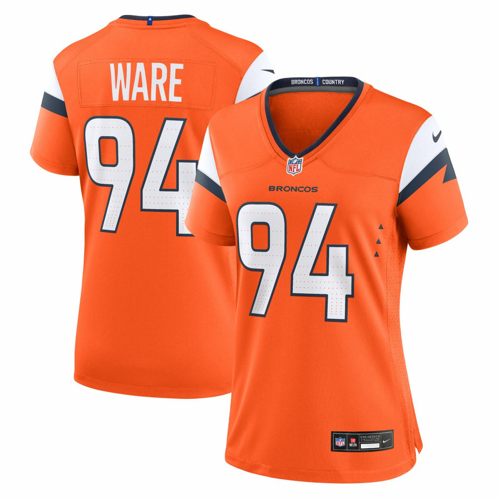 Nike DeMarcus Ware Denver Broncos Women's Team Retired Game Jersey Orange