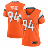Nike DeMarcus Ware Denver Broncos Women's Team Retired Game Jersey Orange