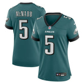 Nike Donovan McNabb Philadelphia Eagles Women's Team Retired Game Jersey Midnight Green