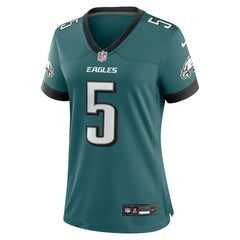 Nike Donovan McNabb Philadelphia Eagles Women's Team Retired Game Jersey Midnight Green