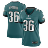 Nike Brian Westbrook Philadelphia Eagles Women's Team Retired Game Jersey Midnight Green