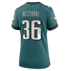 Nike Brian Westbrook Philadelphia Eagles Women's Team Retired Game Jersey Midnight Green