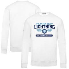 Tampa Bay Lightning Levelwear 2026 NHL Stadium Series Zane Stacked Sweatshirt - White - NHL 203710584