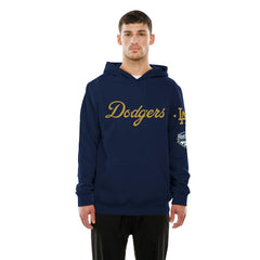 Los Angeles Dodgers New Era 2026 Gold Collection Logo Hoodie - Navy - New Era Online