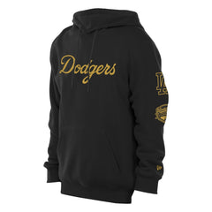Los Angeles Dodgers New Era 2026 Gold Collection Logo Hoodie - Black - New Era Online