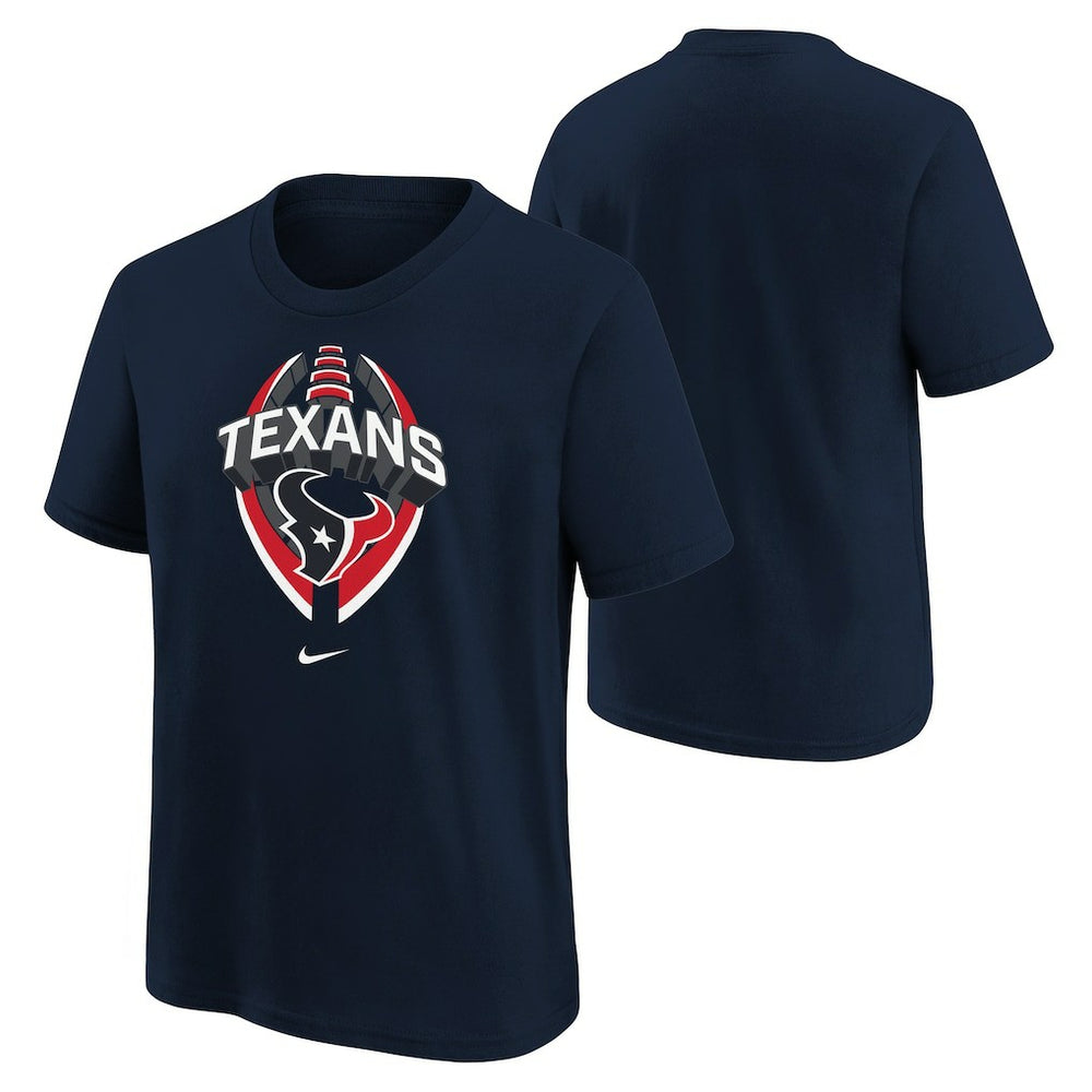 Nike Houston Texans Youth Icon Legend T-Shirt Navy