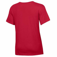 Philadelphia Phillies Champion Women's Core V-Neck T-Shirt - Red - MLB Discount