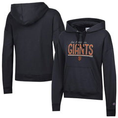 San Francisco Giants Champion Women's Vintage Powerblend Hoodie - Black - MLB Online
