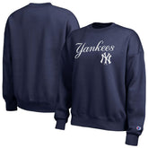 New York Yankees Champion Women's All-Star Sweatshirt - Athletic Navy - MLB Discount