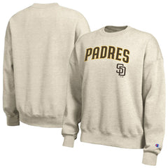 San Diego Padres Champion Women's All-Star Sweatshirt - Oatmeal - MLB Lifestyle