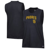 San Diego Padres Champion Women's Muscle Tank Top - Black - MLB Sale