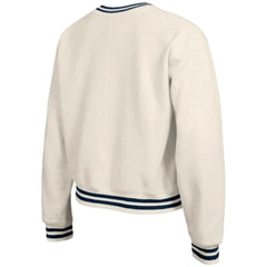 Los Angeles Dodgers Champion Women's Reverse Weave Sweatshirt - Cream - MLB Sale