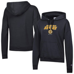 Boston Bruins Champion Women's Powerblend Fleece Hoodie - Black - NHL 203724905