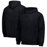 Detroit Pistons Phantom Fleece Hoodie for sale Black | Mitchell & Ness US