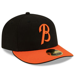 Baltimore Orioles New Era Authentic Collection Low Profile 59FIFTY Fitted Hat - Black/Orange - New Era Online