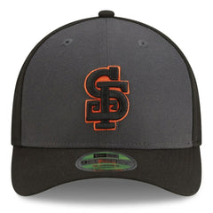 San Francisco Giants New Era Player Replica Alternate 9FORTY M-Crown Adjustable Hat - Gray/Black - New Era Lifestyle