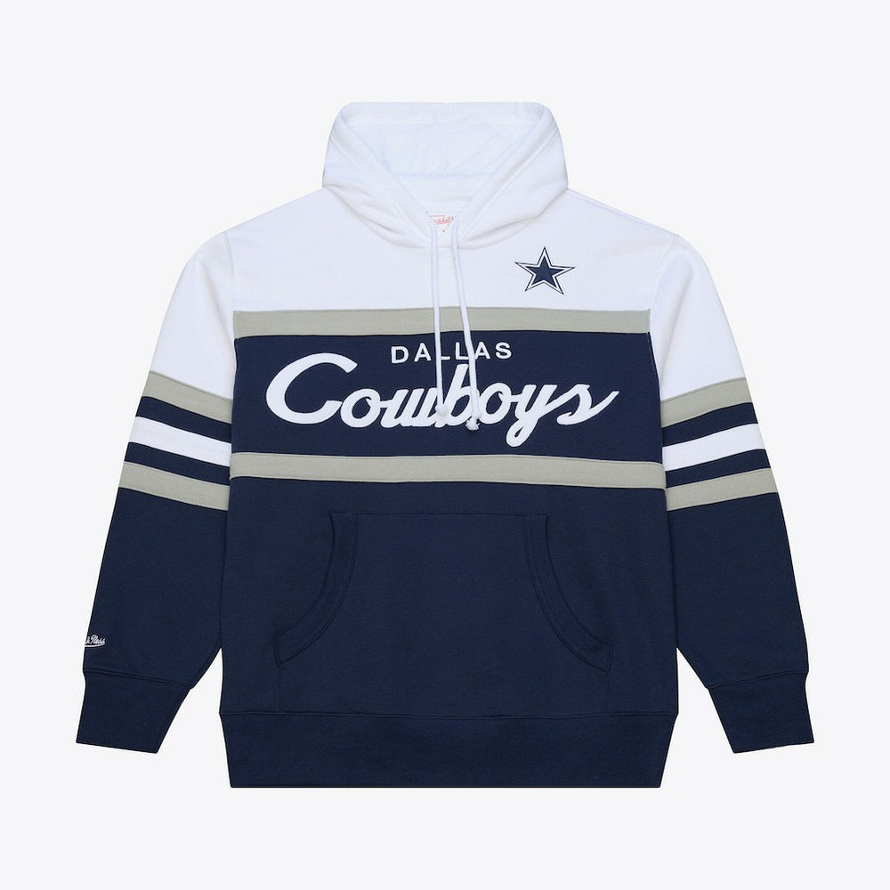 Mitchell & Ness Dallas Cowboys Head Coach Hoodie Navy
