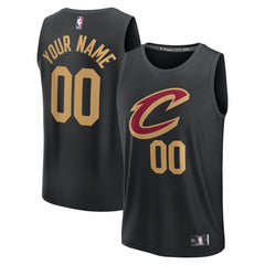 Cleveland Cavaliers Fastbreak Custom Jersey for sale Statement Editi- Black | Fanatics online