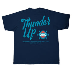 Oklahoma City Thunder Stadium Essentials Unisex Local Barfly Urban T-Shirt Navy