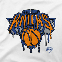 New York Knicks Stadium Essentials Women's Ice Cream Cropped Hoodie White