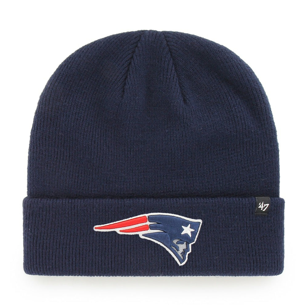 47 brand New England Patriots '47 Primary Basic Cuffed Knit Hat Navy
