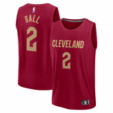Lonzo Ball Cleveland Cavaliers Fast Break Replica Jersey for sale Wine for sale Icon Edition | Fanatics Near Me