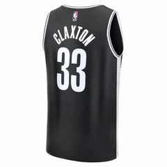 Nic Claxton Brooklyn Nets Fast Break Replica Jersey Black Icon Edition | Fanatics US