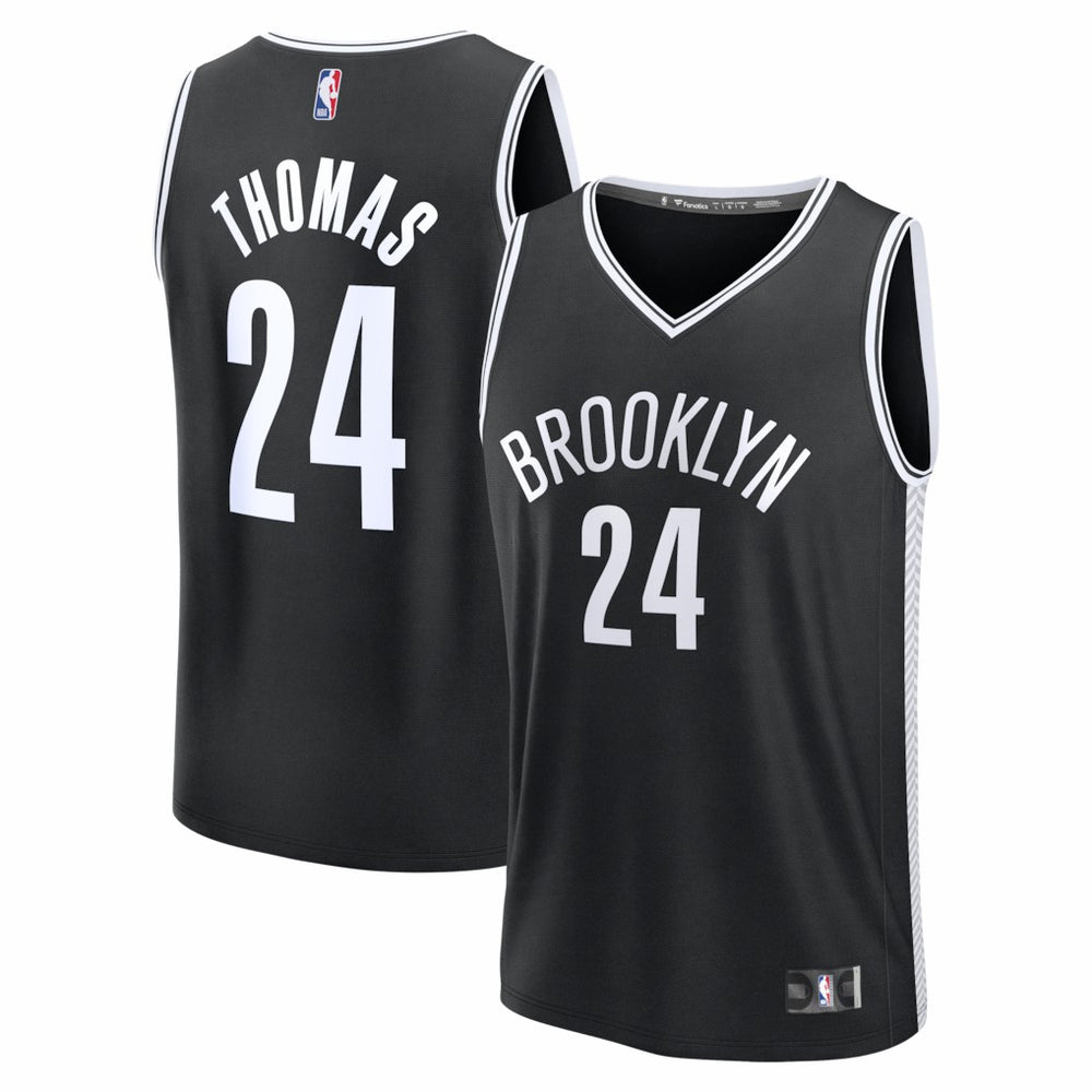 Cam Thomas Brooklyn Nets Fast Break Replica Jersey Black Icon Edition | Fanatics outlet