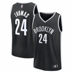 Cam Thomas Brooklyn Nets Fast Break Replica Jersey Black Icon Edition | Fanatics outlet