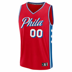 Philadelphia 76ers Fastbreak Custom Jersey Statement Edition Red | Fanatics