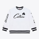 Boston Celtics Arctic Fleece Sweatshirt White | Mitchell & Ness online