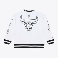 Chicago Bulls Hardwood Classics Arctic Fleece Sweatshirt White | Mitchell & Ness Near Me