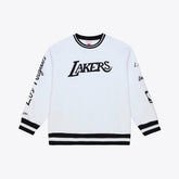 Los Angeles Lakers Arctic Fleece Sweatshirt White | Mitchell & Ness