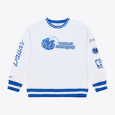 Dallas Mavericks Arctic Fleece Sweatshirt for sale White | Mitchell & Ness Lifestyle