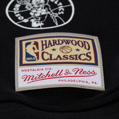 Boston Celtics Women's Hardwood Classics Script Lightweight Sweatshirt Black | Mitchell & Ness online