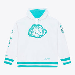 Memphis Grizzlies Artic Fleece Hoodie White | Mitchell & Ness US