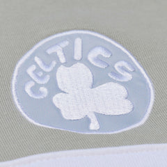Boston Celtics Thunderstorm Head Coach Quarter-Zip Jacket Blue | Mitchell & Ness US