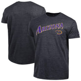 Arizona Diamondbacks Champion Cooperstown Wordmark Lockup Tri-Blend T-Shirt - Black - MLB Online