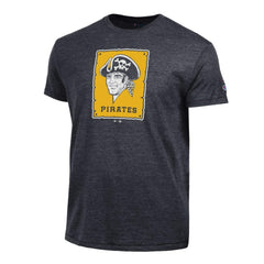 Pittsburgh Pirates Champion Cooperstown Logo Tri-Blend T-Shirt - Black - MLB on Sale