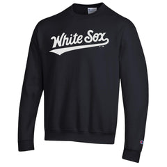 Chicago White Sox Champion Powerblend Wordmark Sweatshirt - Black - MLB Sale