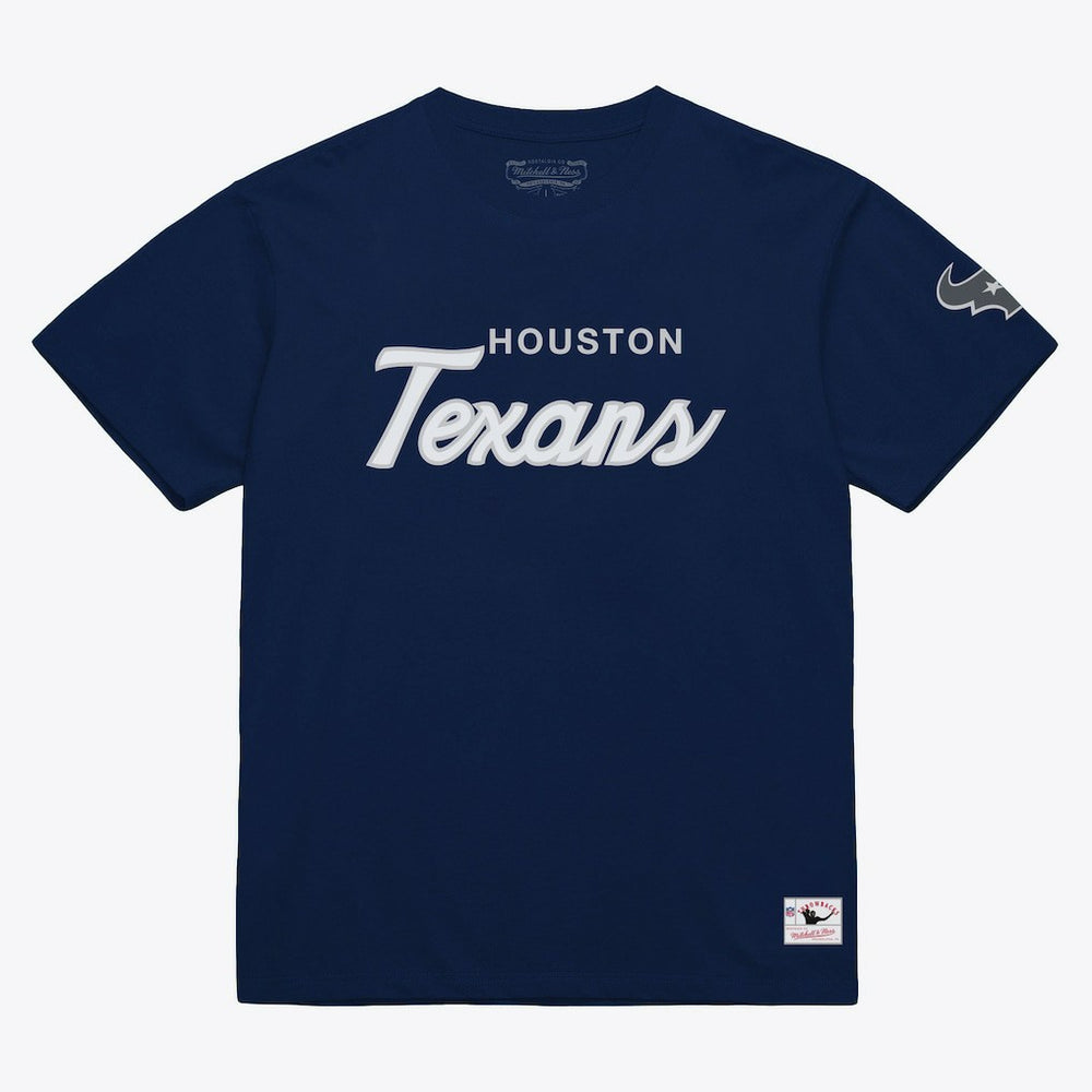 Mitchell & Ness Houston Texans Head Coach Classic T-Shirt Navy