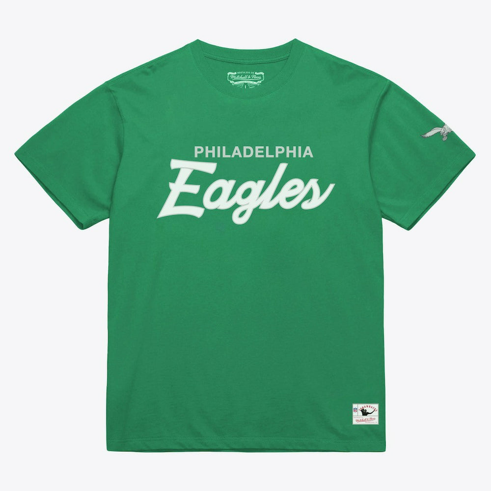 Mitchell & Ness Philadelphia Eagles Head Coach Classic T-Shirt Kelly Green