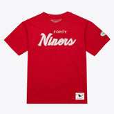 Mitchell & Ness San Francisco 49ers Head Coach Classic T-Shirt Scarlet