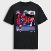 Lane Hutson Montreal Canadiens Fresh Ice T-Shirt - Black - NHL 203755378