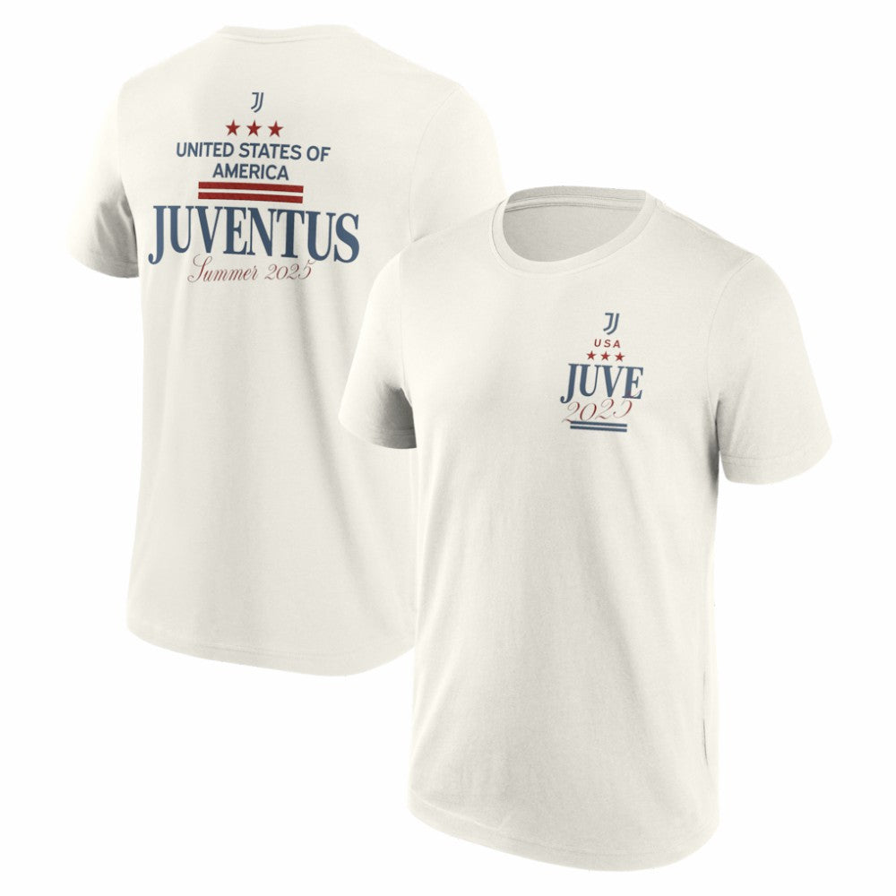 Juventus 2025 CWC US Tour SS Tee Cream - Fanatics outlet
