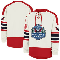 Washington Capitals '47 Pond Hockey Trio Eternal Lacer Sweatshirt - Cream - NHL 203760205